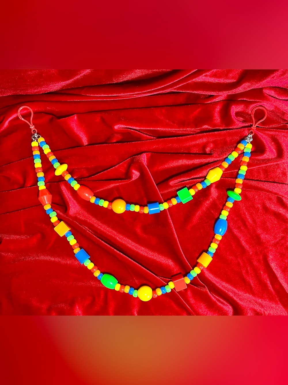 Two-tier Chunky Shapes Belt Chain